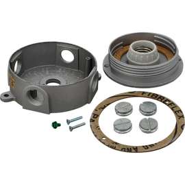 Allpoints 38-1323 Junction Box with Lamp Assembly; 5/16" Diameter Mounting Hole; 5 1/8" Centers