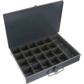 Allpoints 85-1035 21 Compartment Metal Storage Box