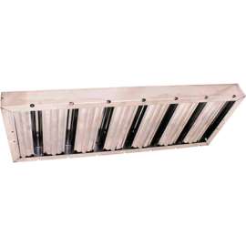 Allpoints 8009702 10"X 25" Ss Grease filter