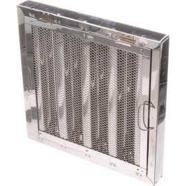 Allpoints 8014144 Hood Filter, Type6, Stainless Steel, 16X16 W/Spk Arst, Btm Brk