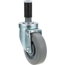 Allpoints 26-3373 4" Swivel Stem Caster for 1" O.D. Tubing - 240 lb. Capacity