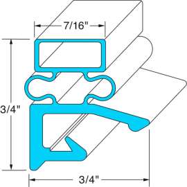 Allpoints 741104 Gasket, Door