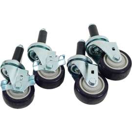 Allpoints 264707 Stem Caster Set (4), 3"Std Duty, 1" Exp Stem
