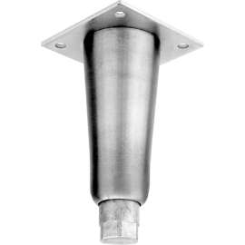 Allpoints 1191035 Leg, 6"H, Znc, Np, 3.5" Plt For Standard Keil