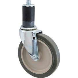 Allpoints 1201182 Caster, Stem (5", Gry)
