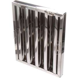 Allpoints 8014155 Hood Filter, Type6, Stainless Steel, 20X16 W/ Btm Bracket