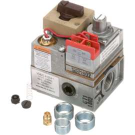 Allpoints 54-1040 Type VS820A Pilot Gas Control Valve; Natural Gas; 3/4" Gas In/Out; 1/4" Pilot Out