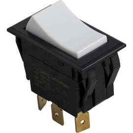Allpoints 8013902 Switch, Rocker, Spst, 125/250Vac 10-15A 3/4 HP