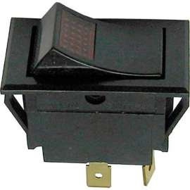 Allpoints 42-1519 On/Off Lighted Rocker Switch - 10A/250V, 15A/125V