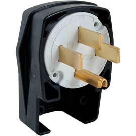 Allpoints 2531385 Plug, Angle, Strght Bld, 250V, 50A