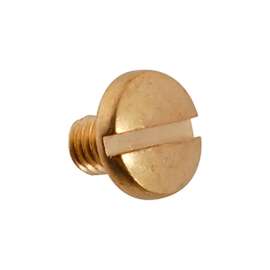 Allpoints 2531416 Screw, #10-32 X 5/16", Brass