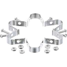 Allpoints 26-1542 7/16" Bulb Clamp - 6/Pack