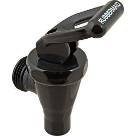 Allpoints 2621020 Faucet, "S", Blk Plst, Crvd Hndl For Rubbermaid