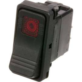 Allpoints 42-1732 On/Off Lighted Rocker Switch - 20A/125V, 10A/250V