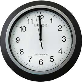 Allpoints 1511054 Clock, Wall, 12", Atomix