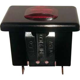 Allpoints 8406863 Indicator Lamp, 125Vred Dome For Vollrath/Idea Company