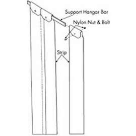 Allpoints 1241221 Kason 401Sc6063884 Curtain, Strip For Kason
