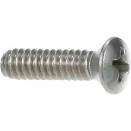Allpoints 262983 Index Screw-10-24 X 3/4 Phil Oval Hs Ms 18-8 Ss For Hobart