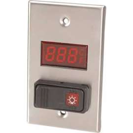 Allpoints 1381207 Thermometer, W/Light Switch