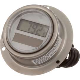 Allpoints 62-1088 2" Solar Powered Digital Thermometer with 120" Capillary