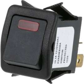 Allpoints 42-1765 On/Off Lighted Rocker Switch - 125V