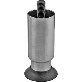 Allpoints 266200 Leg, Stainless Steel 4", Flanged Toe