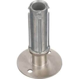 Allpoints 266236 Foot, 3"Adj, Flanged, Stainless Steel, 1-5/8"Od