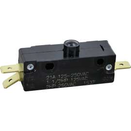 Allpoints 42-1138 Momentary On/Off Push Button Micro Switch - 15A/125V/250V