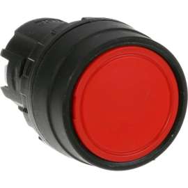 Allpoints 8014210 Switch, Push-Button, Flush, Red