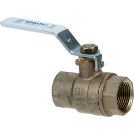 Allpoints 56-1038 Steam, Water, Oil, Gas Ball / Shut-Off Valve; 1" FPT; Threaded Ends