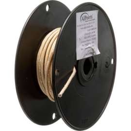 Allpoints 38-1296 High Temperature Wire; #12 Gauge; Stranded MG; Tan; 50' Roll