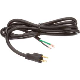 Allpoints 38-1306 96" SJTOW Appliance Power Cord - 125V, 12 Gauge Wire