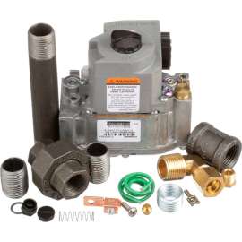 Allpoints 54-1035 Type VR8204A Gas Valve Kit; Natural Gas; 1/2" Gas In / Out; 3/16" Pilot Out