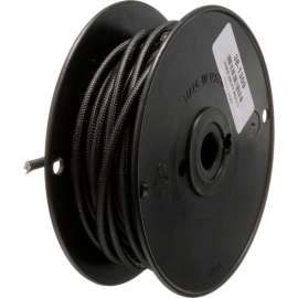 Allpoints 38-1309 High Temperature Wire; #10 Gauge; Stranded SF2; Black; 50' Roll