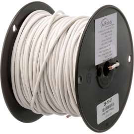Allpoints 38-1347 High Temperature Wire; #14 Gauge; Stranded SRGN; White; 250' Roll