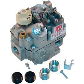Allpoints 54-1149 Type AMVR Gas Safety Valve; Natural Gas; 1/2" Gas In / Out; (2) 1/2" Gas Out-Side