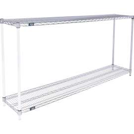 Nexel Shelving Wire Shelving Add-On Unit, 72"W x 14"D x 34"H