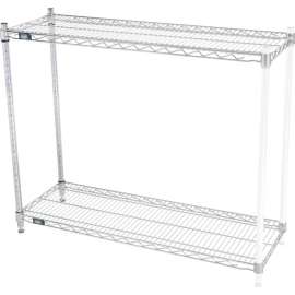 Nexel Shelving Wire Shelving Add-On Unit, 42"W x 14"D x 34"H