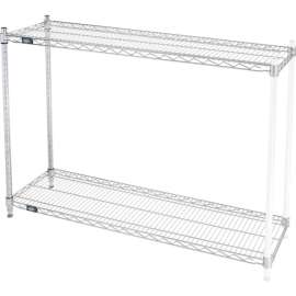 Nexel Shelving Wire Shelving Add-On Unit, 48"W x 14"D x 34"H