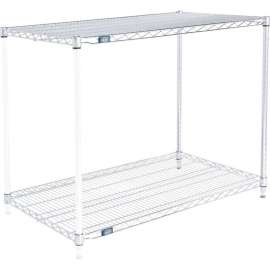Nexel Shelving Wire Shelving Add-On Unit, 42"W x 24"D x 34"H