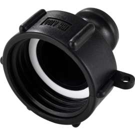 Global Industrial Polypropylene S60x6 Female Buttress C/W x 1" Part A Camlock Adapter