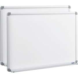 Global Industrial Magnetic Whiteboard - 36 x 24 - Steel Surface - Pack of 2