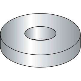 Flat Washer - 1/4" - 18-8 Stainless Steel - Pkg of 100 - Brighton-Best 390040