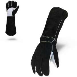 Ironclad WSTK Split Elk/Cowhide Stick Welder Gloves, Cotton Lined, 1 Pair, L, WSTK-04-L