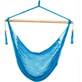 Bliss Island Rope Chair, Light Blue