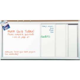 Horizontal Sliding Board, 2 Track/2 Panel, 4X8 ft