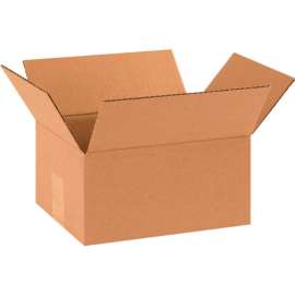Global Industrial Cardboard Corrugated Boxes, 10"L x 8"W x 5"H, Kraft