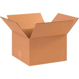 Global Industrial Cardboard Corrugated Boxes, 11"L x 11"W x 7"H, Kraft