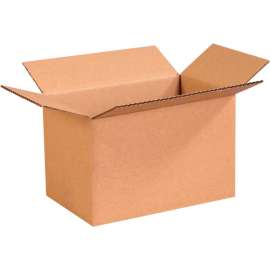 Global Industrial Cardboard Corrugated Boxes, 11"L x 7"W x 7"H, Kraft