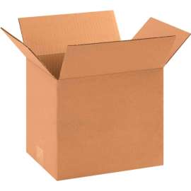 Global Industrial Cardboard Corrugated Boxes, 11-1/4"L x 8-3/4"W x 10"H, Kraft